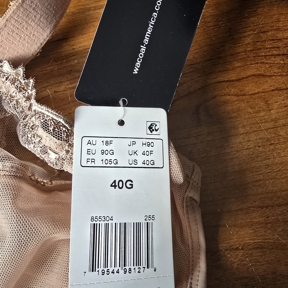 Wacoal Ultimate Lift Women's Sheer Lace Bra - Beige - Picture 9 of 10